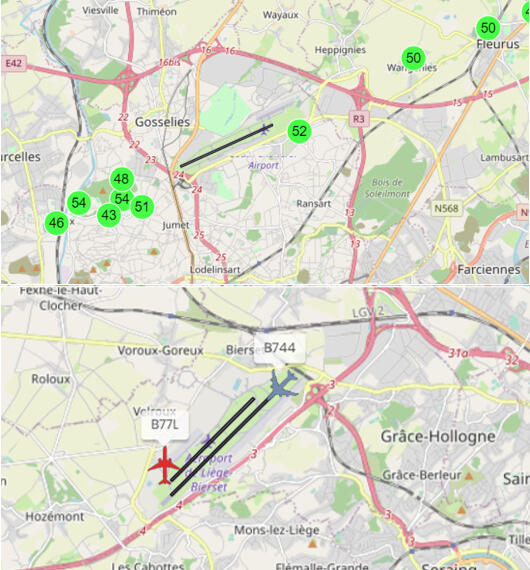 Trajectoires en ligne – 1 outil pour chaque aéroport