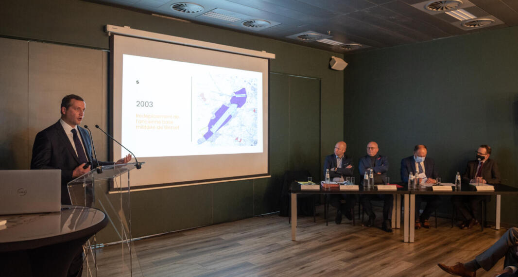 Signature d&rsquo;un accord de partenariat entre la SOWAER et LIEGE AIRPORT pour le développement des zones d&rsquo;activités économiques