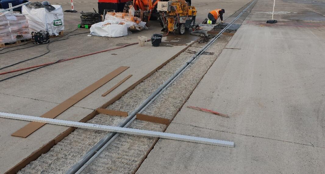Rénovation du réseau de caniveaux à l&rsquo;aéroport de Charleroi